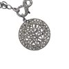 Pave and baguette diamond necklace - Image 2